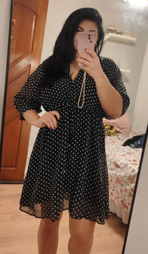 Aluna depois do acompanhamento